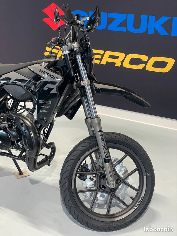 SHERCO 50 SM-R SILVER FACTORY PINK BLACK MOON