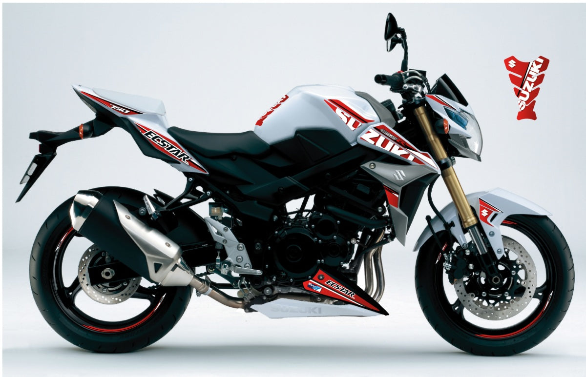 KIT DECO SUZUKI GSR 750 ECSTAR GP ROUGE