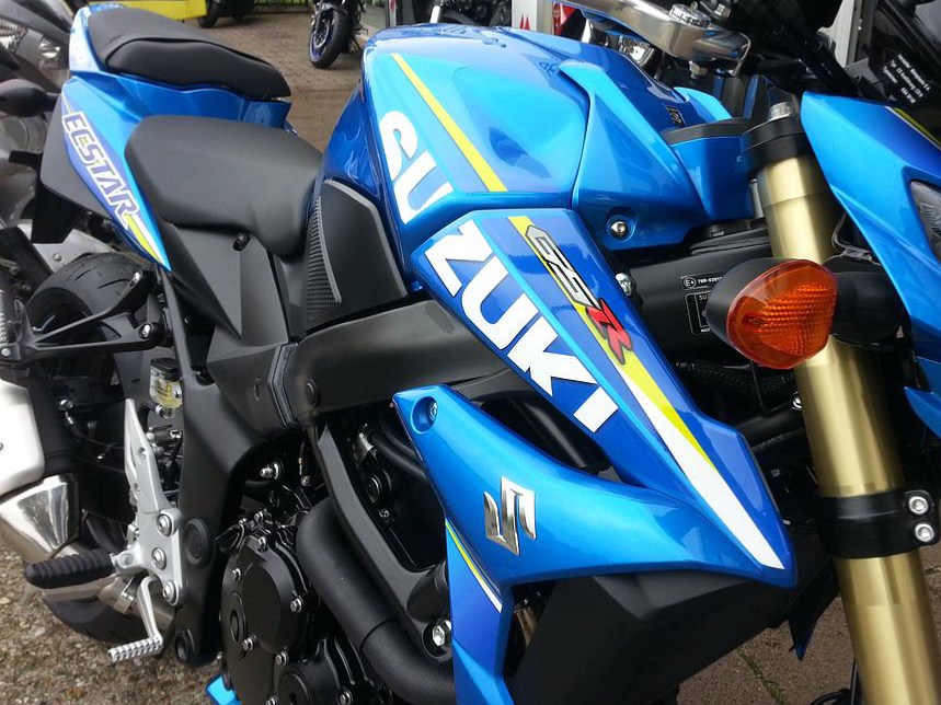 Kit déco Suzuki GSR 750 ECSTAR GP BLEU/JAUNE