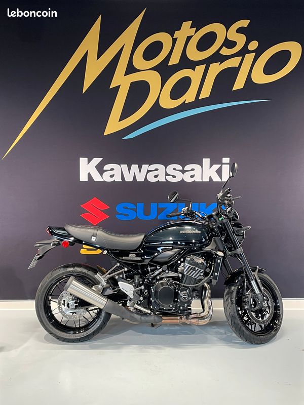 KAWASAKI Z900RS BLACK BALL EDITION bridée jeune permis A2
