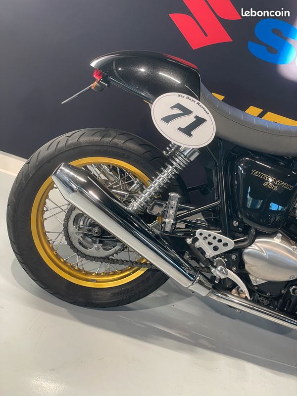 Triumph Thruxton 900 d'occasion – Motos Dario Colmar (vue 3)