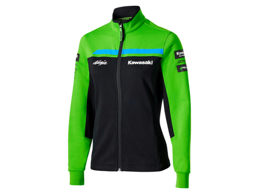 Sweatshirt zippé femme WSBK 2026 Kawasaki