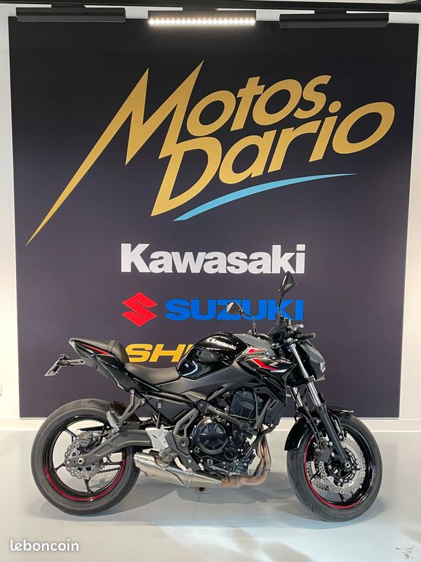 KAWASAKI Z 650 bridé jeune permis A2