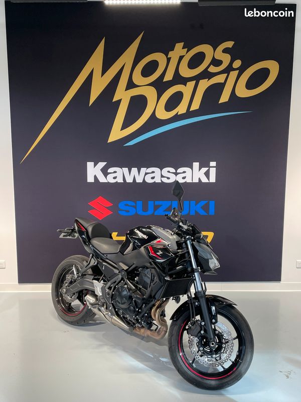 KAWASAKI Z 650 bridé jeune permis A2