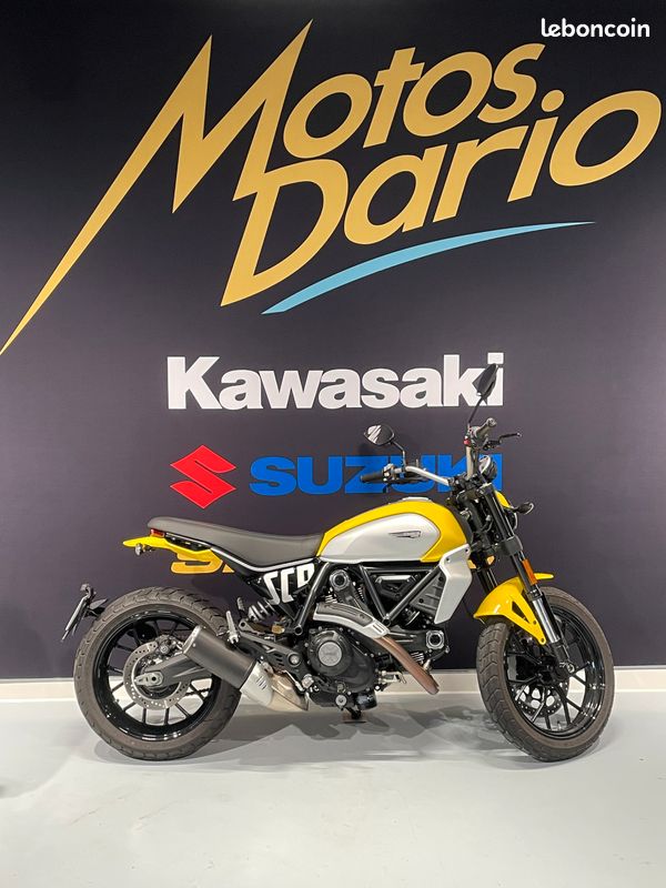 DUCATI SCRAMBLER 800 bridée jeune permis A2