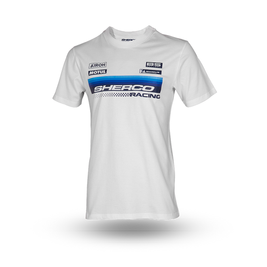 T-shirt Sherco Team Blanc Homme – Motos Dario Colmar