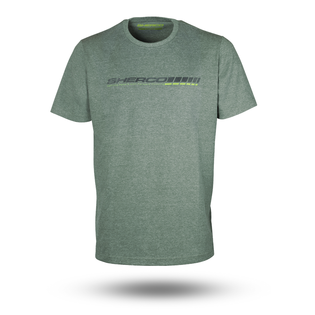 T-shirt Sherco Curb Olive Heather Homme – Motos Dario Colmar