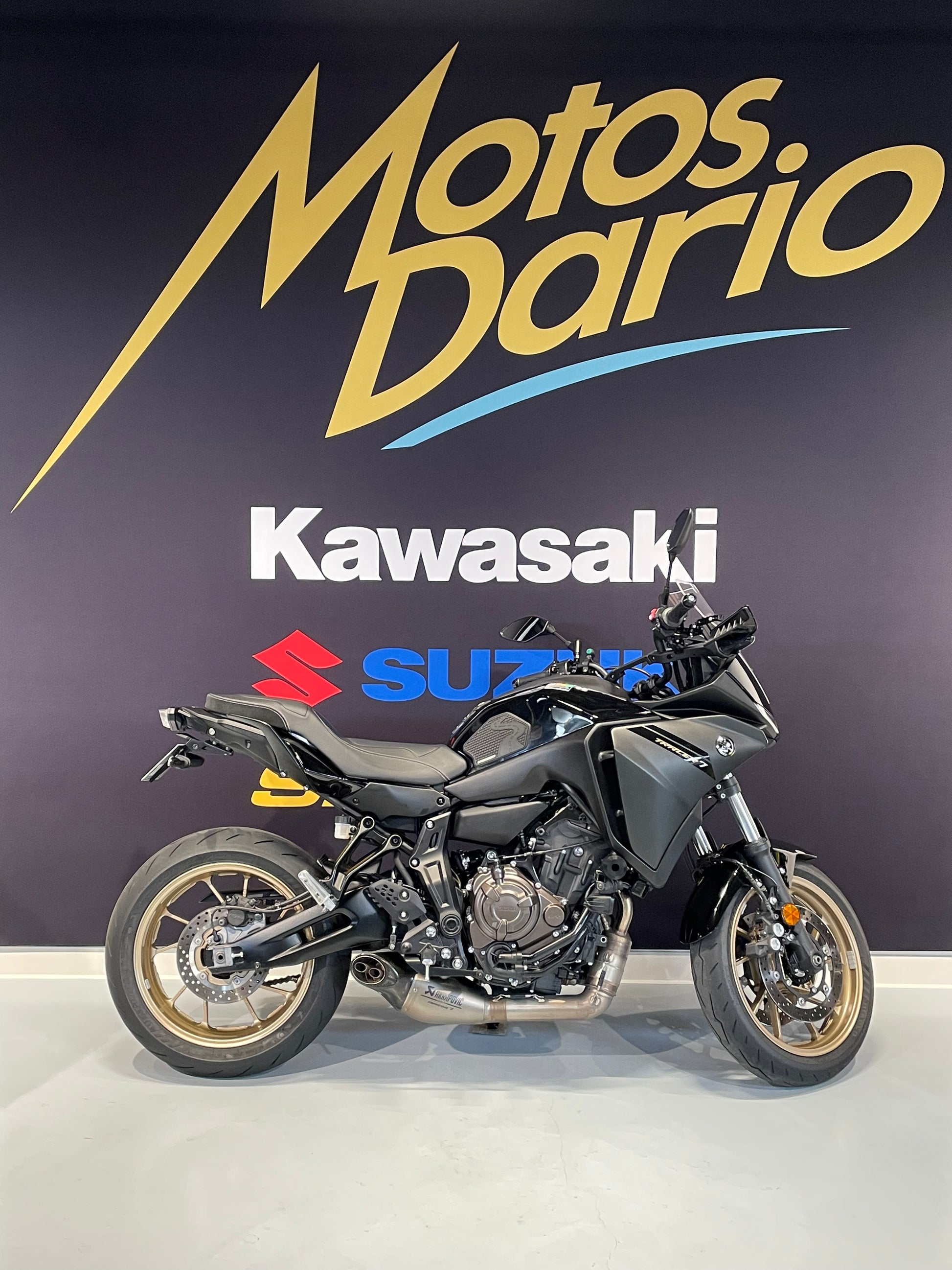 Yamaha Tracer 700 Akrapovic d'occasion – Motos Dario Colmar (vue 2)