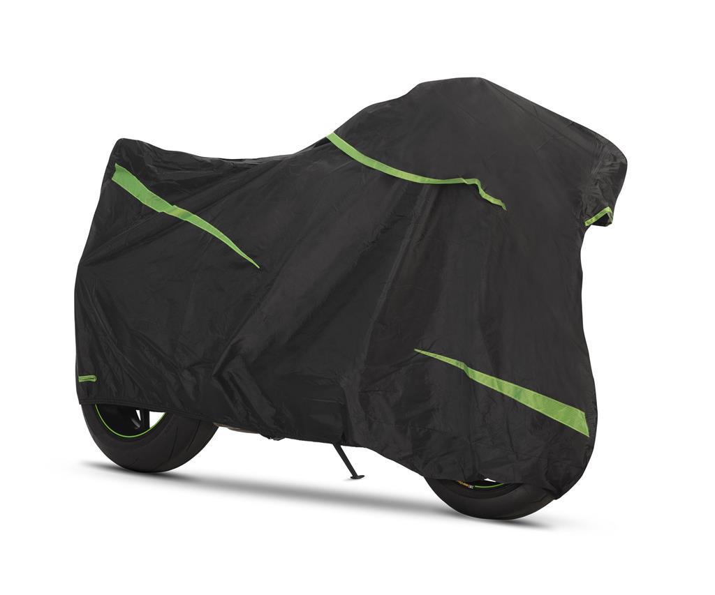 Bâche extérieure haute résistance- Extra Large + Top Case Kawasaki – Motos Dario Colmar