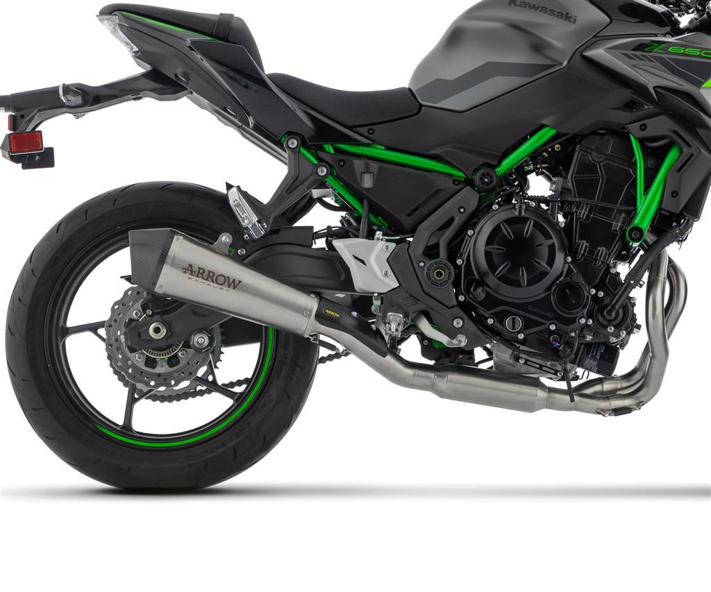 Echappement Arrow sport (Ligne complète double sonde avec catalyseur) Kawasaki – Motos Dario Colmar