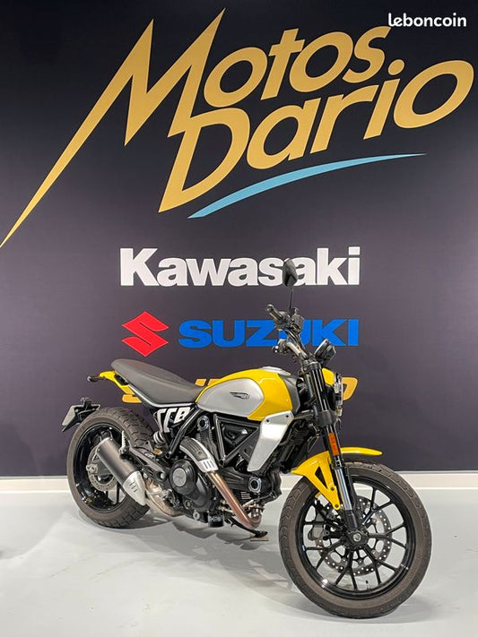 DUCATI SCRAMBLER 800 bridée jeune permis A2