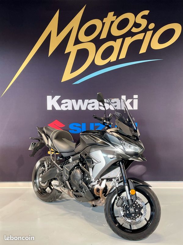 Kawasaki Versys 650 35kW d'occasion – Motos Dario Colmar (vue 1)