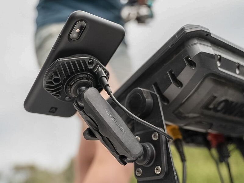 Base rectangulaire 2 trous QUAD LOCK 360