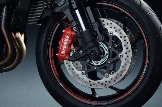 ETRIER DE FREIN GAUCHE - ROUGE SUZUKI