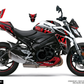 KIT DECO - GSX-S950/1000 ROUGE/SILVER
