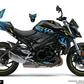 KIT DECO GSX-S950/1000 BLEU/FLUO