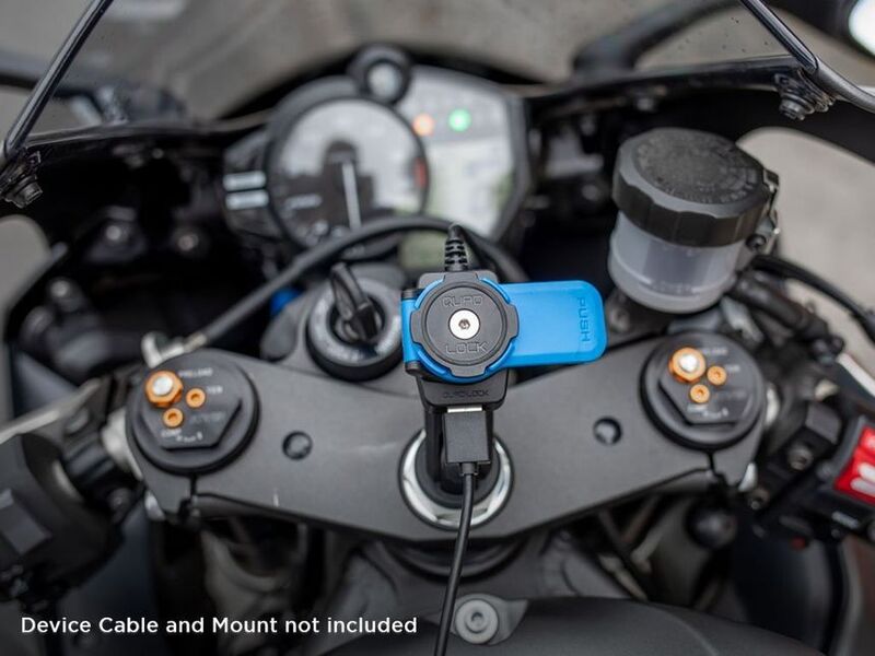 Chargeur USB QUAD LOCK moto