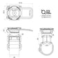 Support à sangle QUAD LOCK Quick Release