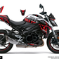 KIT DECO - GSX-S950/1000 ROUGE/SILVER