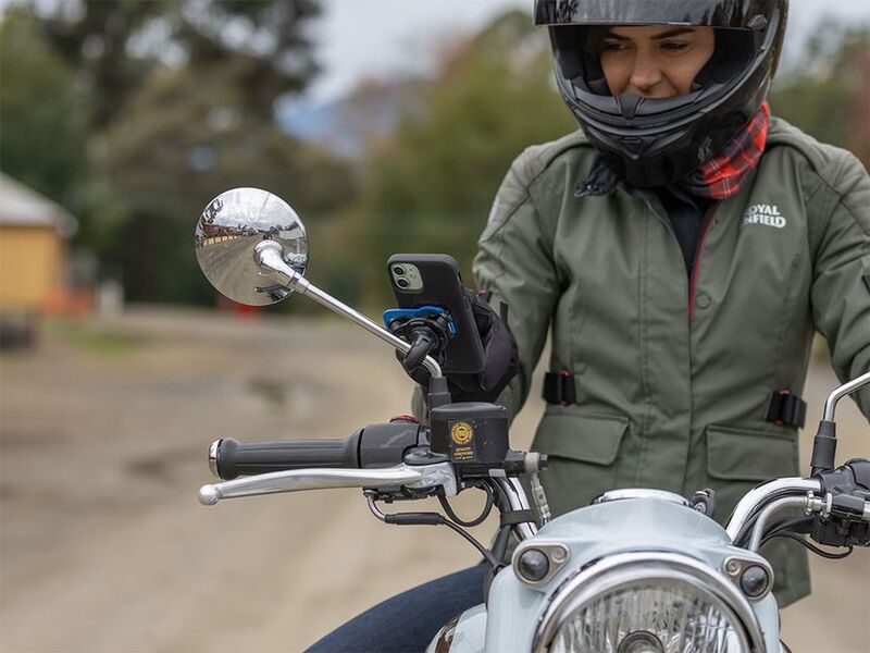 Support de smartphone QUAD LOCK fixation rétroviseur