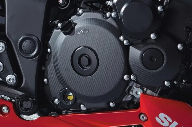 PROTECTION CARTER D'EMBRAYAGE - CARBONE SUZUKI