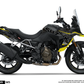 KIT DECO DL800SE - XROAD - BLACK/JAUNE