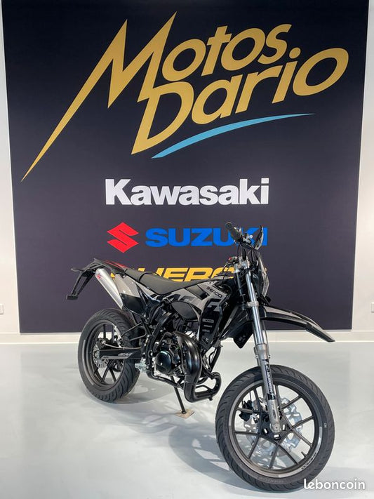 SHERCO 50 SM-R SILVER FACTORY PINK BLACK MOON
