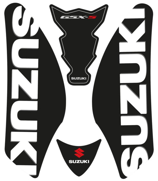 PROTECTIONS DE RESERVOIR GSX-S1000 NOIR 1