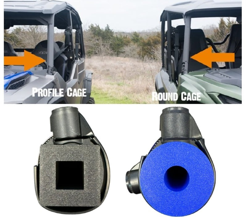 Base de support QUAD LOCK collier de serrage ø 32-60mm