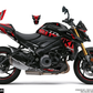 KIT DECO - GSX-S950/1000 ROUGE/SILVER