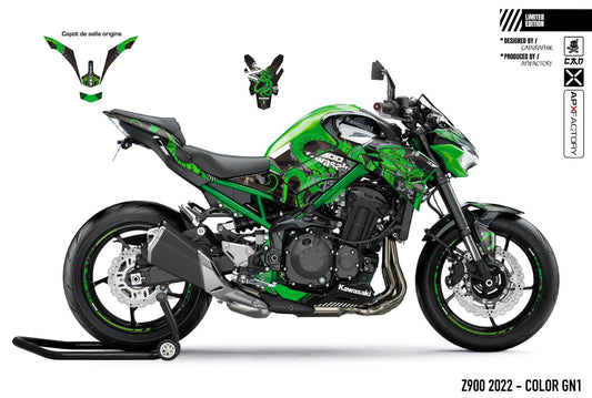 KIT DECO Z900 PHASE 2 - DRAGON - CANDY GREEN