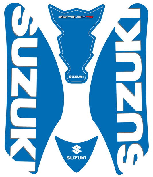PROTECTIONS DE RESERVOIR GSX-S1000 BLEU