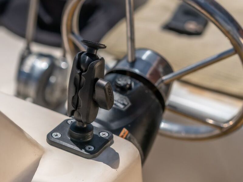 Base rectangulaire 2 trous QUAD LOCK 360