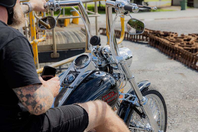 Support de montage guidon QUAD LOCK Pro/Pro Chrome - pour guidons FATBAR / spécial CUSTOM