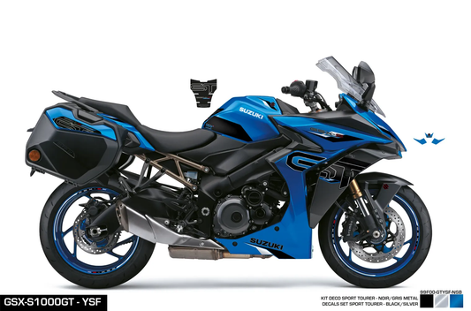 KIT DÉCO GSX-S 1000GT - YSF/SILVER