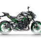 STICKERS SET Z900 PHASE 2 - GREEN TECK