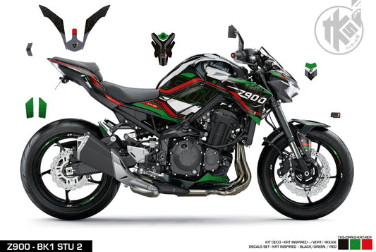 STICKERS SET Z900 PHASE 2 -KRT- REP
