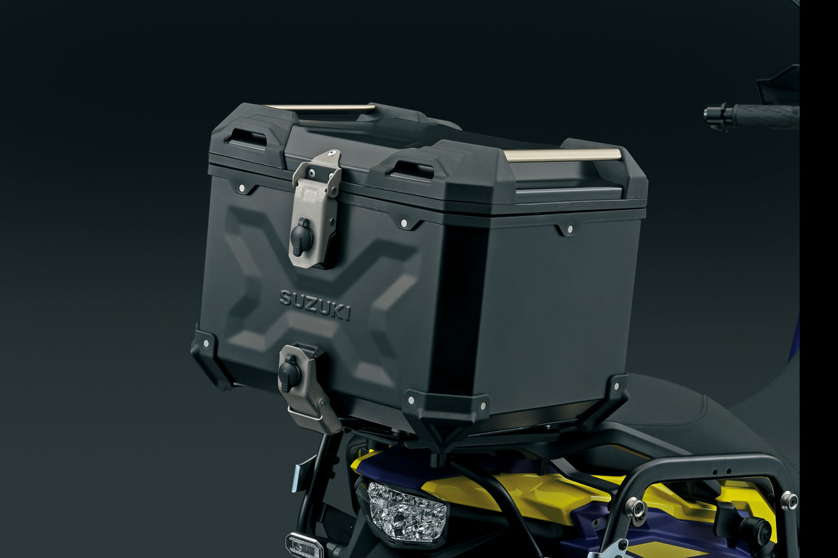 Top case 38 litres - alu noir Suzuki V-strom 800SE / V-strom 800DE – Motos Dario Colmar