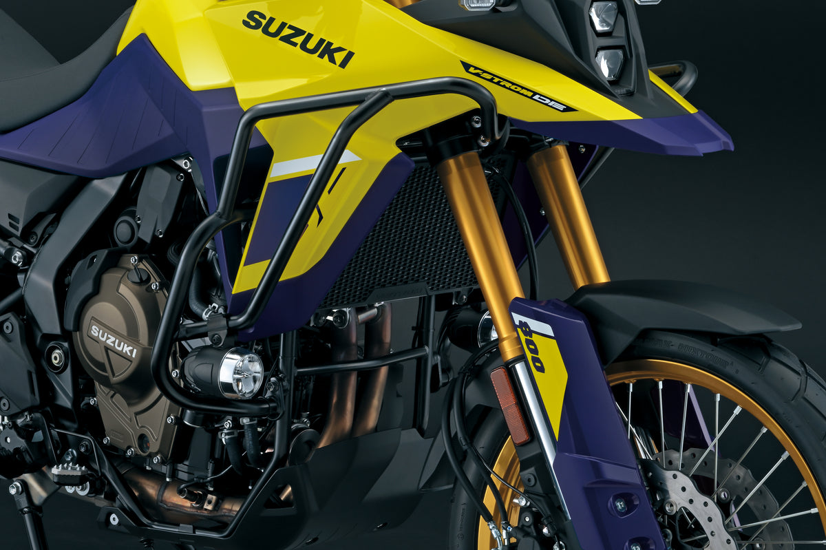 Protège carter - noir Suzuki V-strom 800SE / V-strom 800DE – Motos Dario Colmar