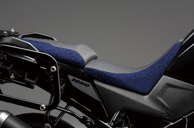 Selle basse - bleu Suzuki V-strom 1050A / V-strom 1050 XT – Motos Dario Colmar