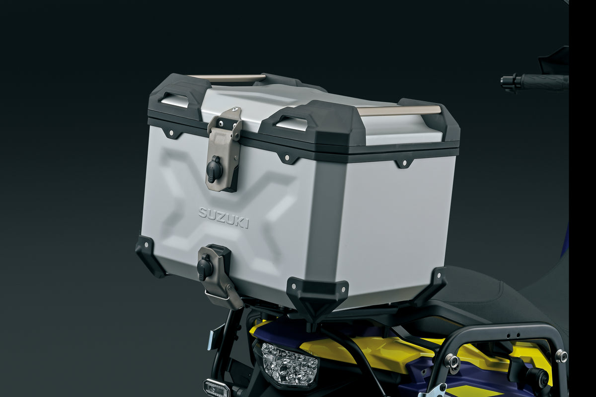 Top case 38 litres - aluminium Suzuki V-strom 800SE / V-strom 800DE – Motos Dario Colmar