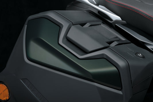 Carénage valises - vert (QU5) Suzuki GSX-S1000GX – Motos Dario Colmar