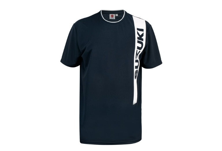 T-shirt bleu Suzuki – Motos Dario Colmar