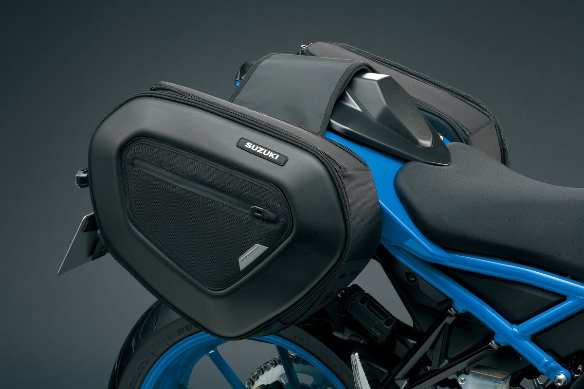 Valises textiles Suzuki GSX-8S – Motos Dario Colmar