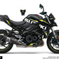 KIT DECO GSX-S950/1000 ECSTAR - NOIR/JAUNE