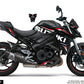 KIT DECO GSX-S950/1000 ECSTAR - NOIR/ROUGE