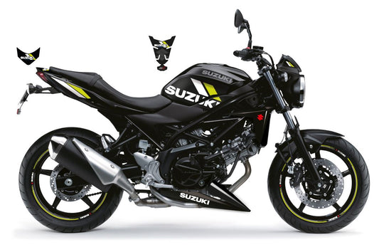 KIT DECO SV650 SPORT - NOIR/JAUNE