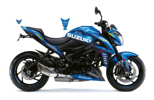 KIT DECO GSX-S1000 ECSTAR GP 2019 - BLEU YSF